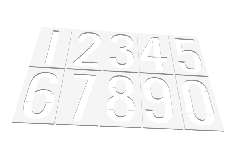 数字スリット